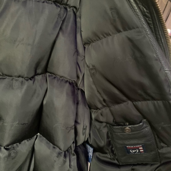 Early 2000s phat farm genuine leather jacket - Picture 4 of 4